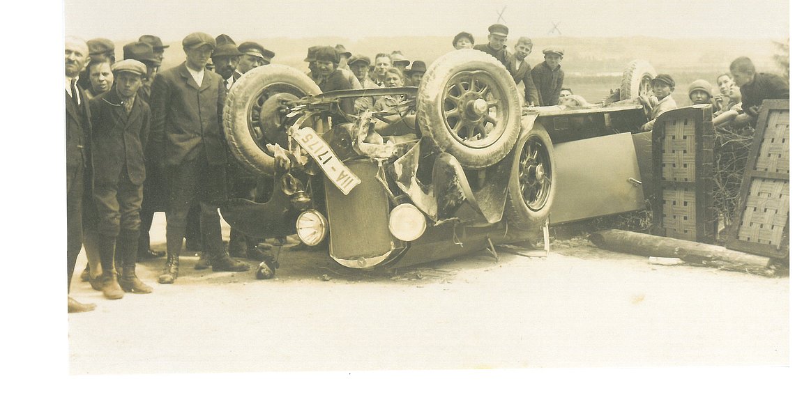 Autounfall 1928 