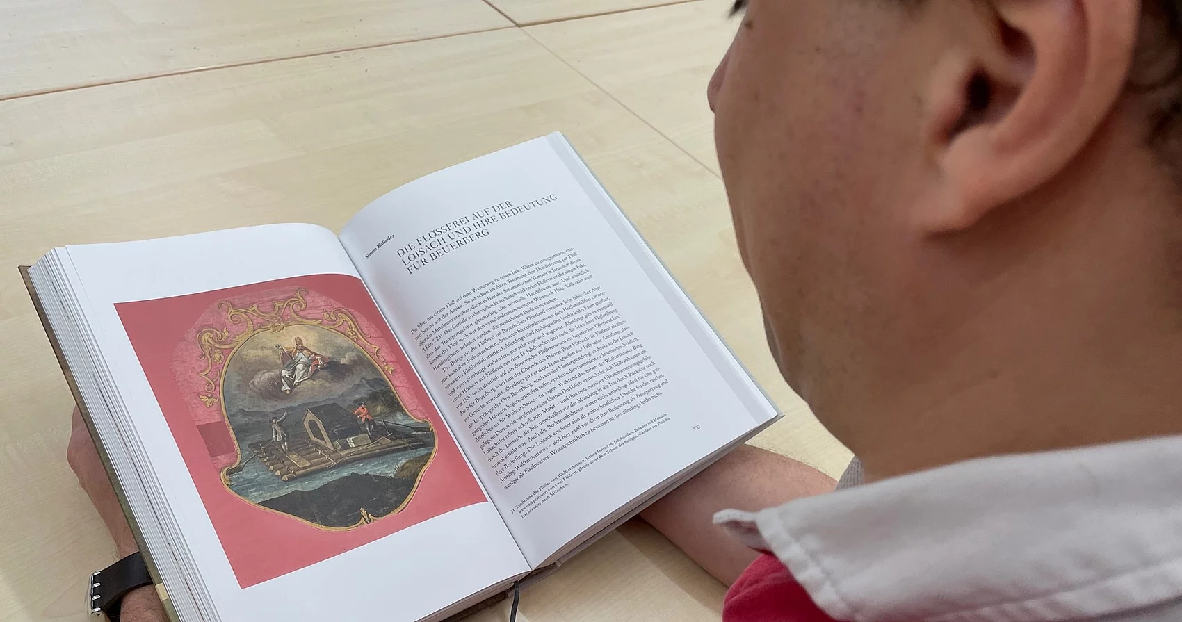 Stadtarchivar Simon Kalleder mit Beitrag