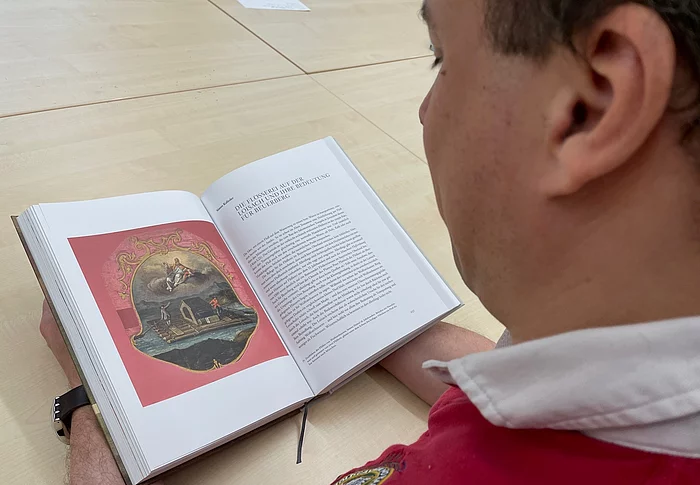 Stadtarchivar Simon Kalleder mit Beitrag