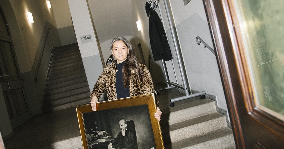 Künstlerin Veronika Dräxler