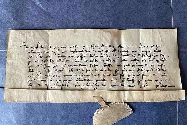 Älteste Urkunde des Archivs