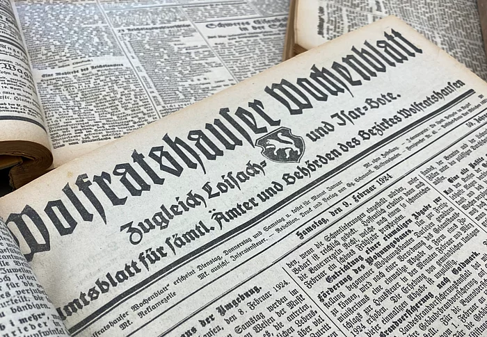 Titelseite Wolfratshauser Wochenblatt
